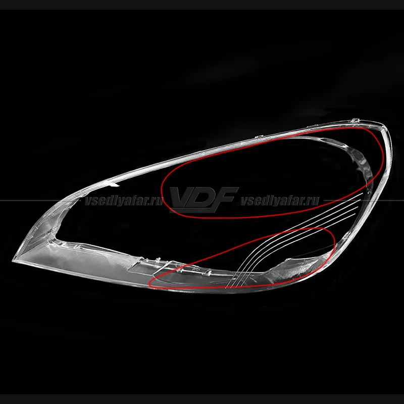 Уцененное стекло для фары Volvo S60 (2010-2013) Левое №2
