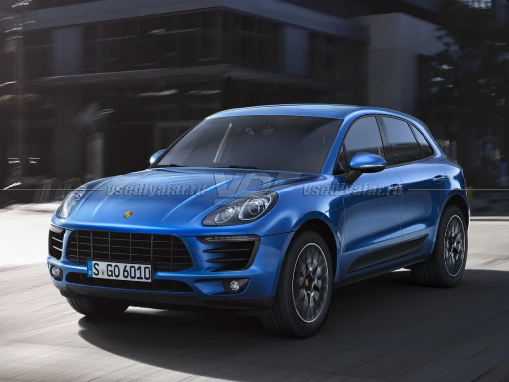 Стекло для фары Porsche Macan (2013-2019) Левое