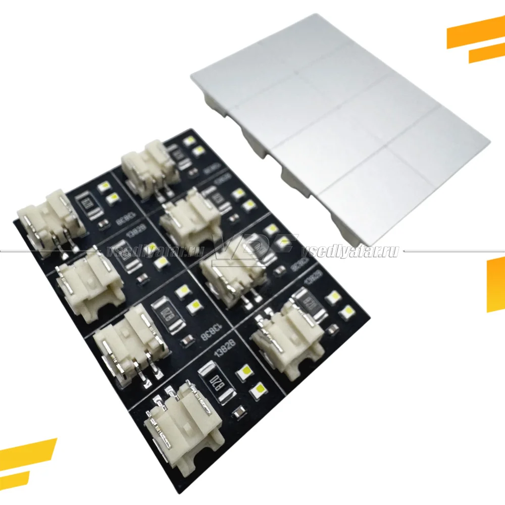Комплект плат маркера BMW X6 E71 2012-2014 Adaptive LED Цвет: Белый