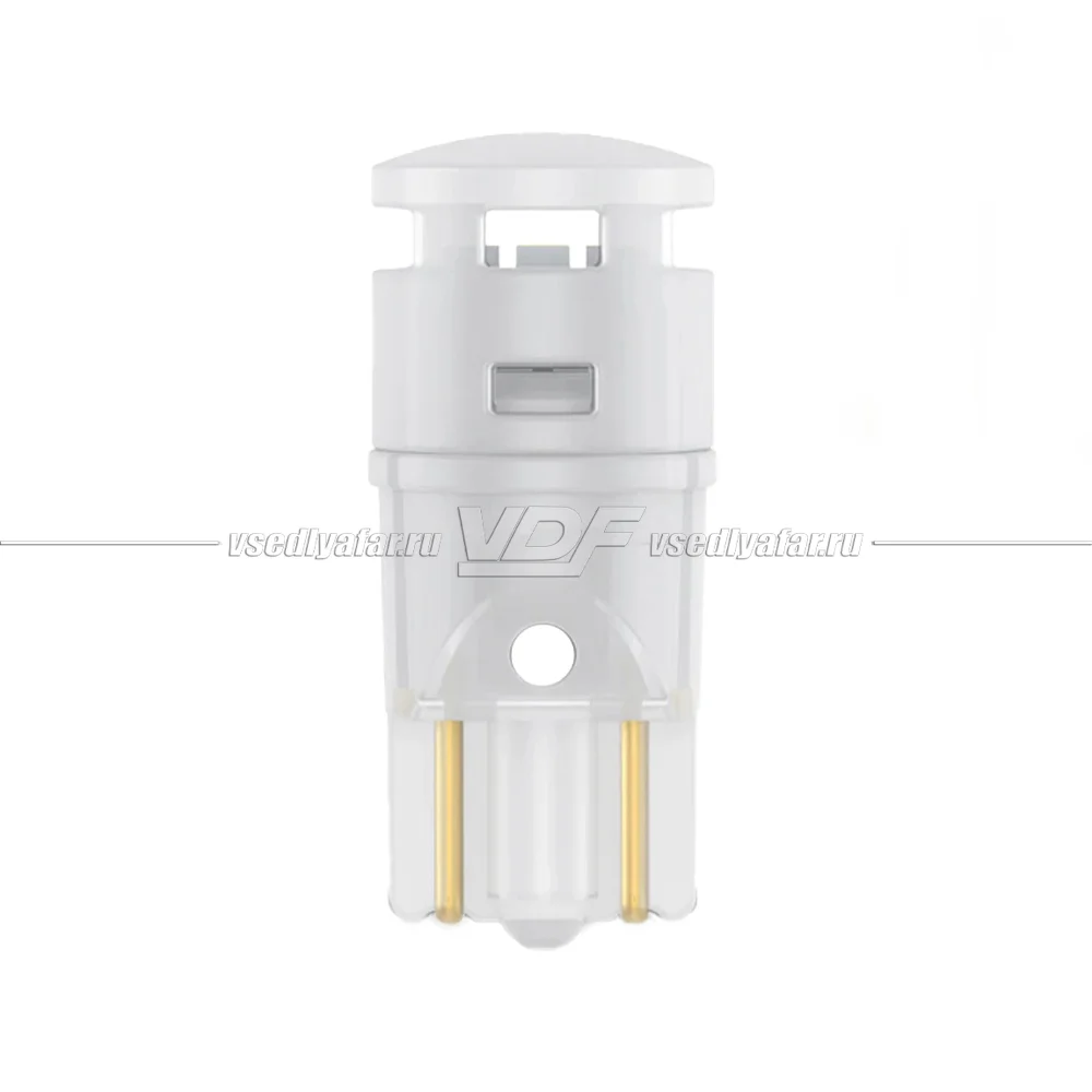 Светодиодные лампы MTF Light T10 W5W 6000K 12/24V-1,5W  2шт, BW5W
