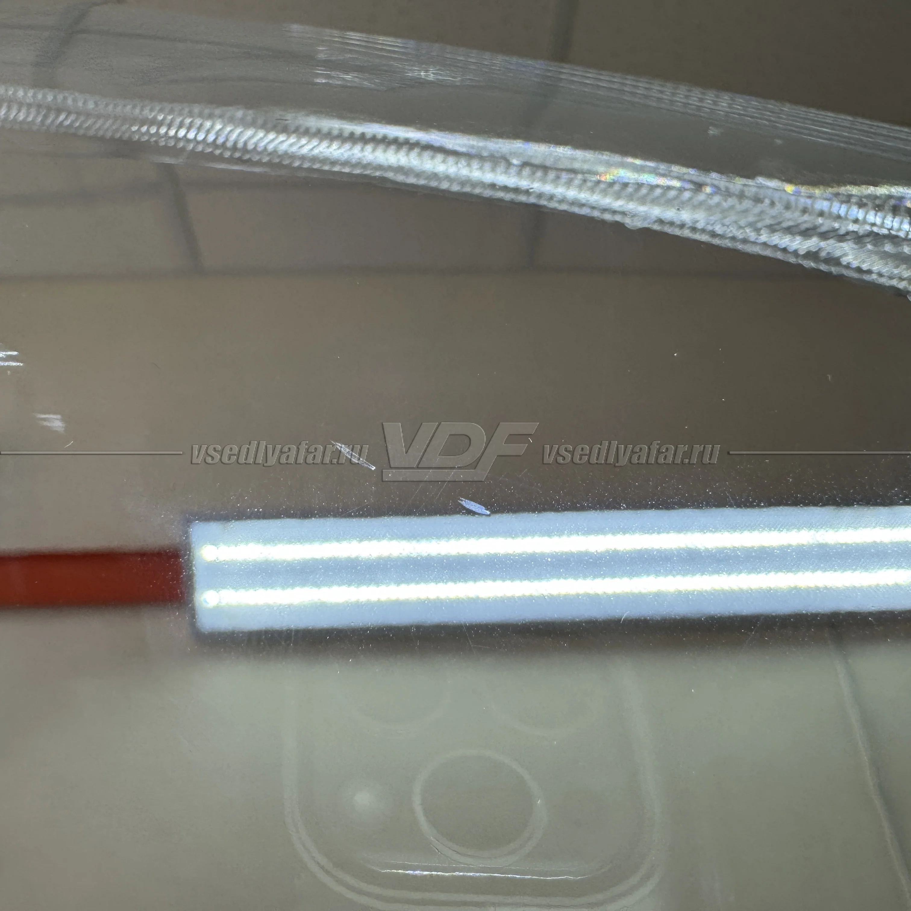 Уцененное стекло для фары Mazda 3 BL (2009-2013) Правое Тип 2 №3
