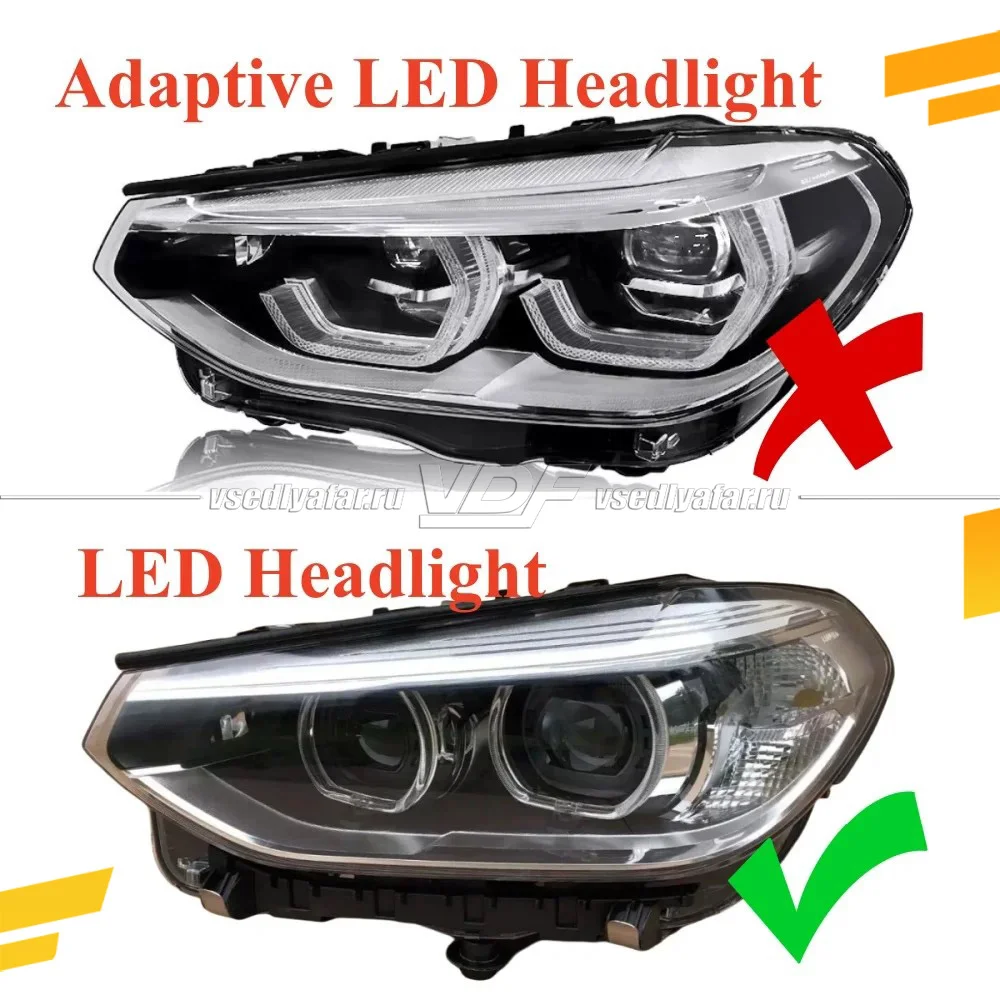 Комплект плат маркера BMW X3 G01 2017-2021 LED Цвет: Янтарный