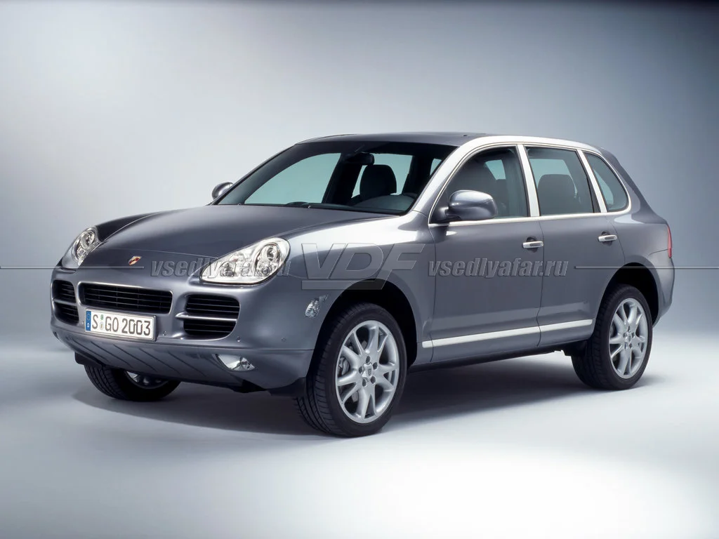Стекло для фары Porsche Cayenne 955 (2002-2007) Левое
