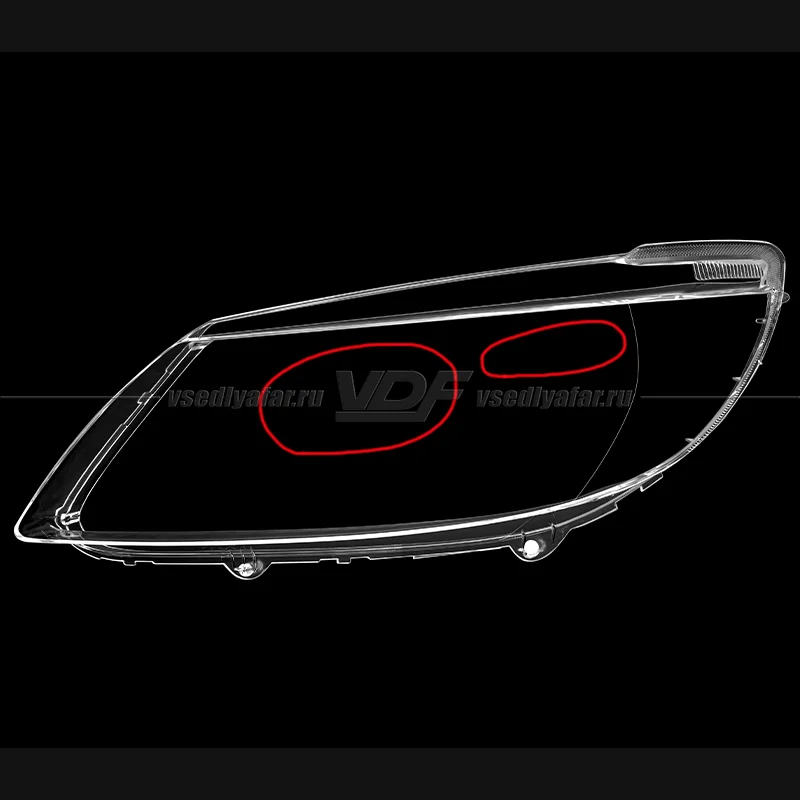 Уцененное стекло для фары BYD S6 (2011-2015) Левое №2