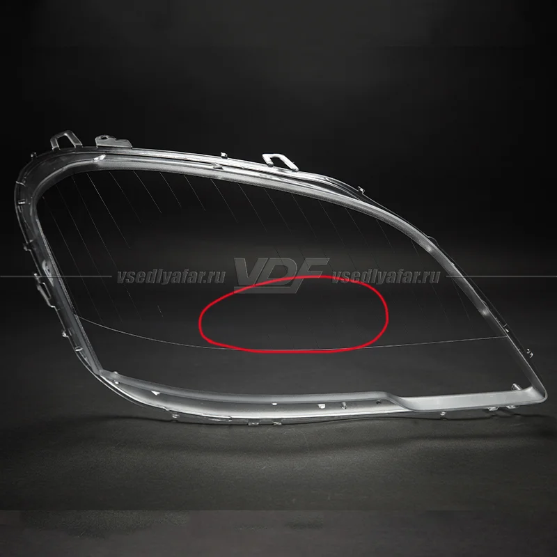 Уцененное стекло для фары Mercedes ML W164 (2008-2011) Правое №4