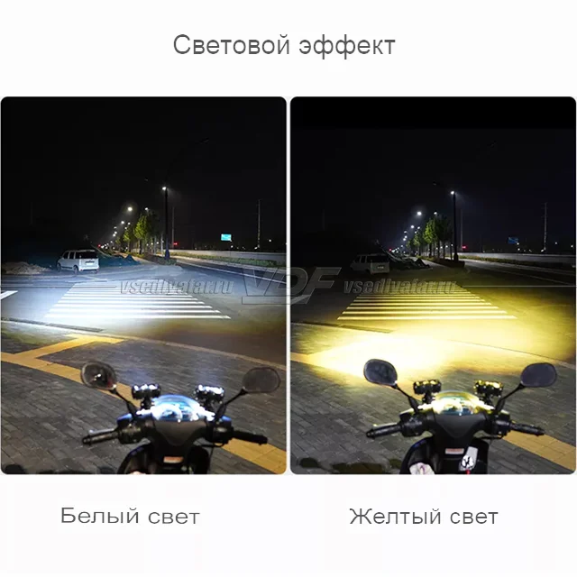 Двухрежимная Светодиодная фара M3 3000k 6000k комплект 2 шт