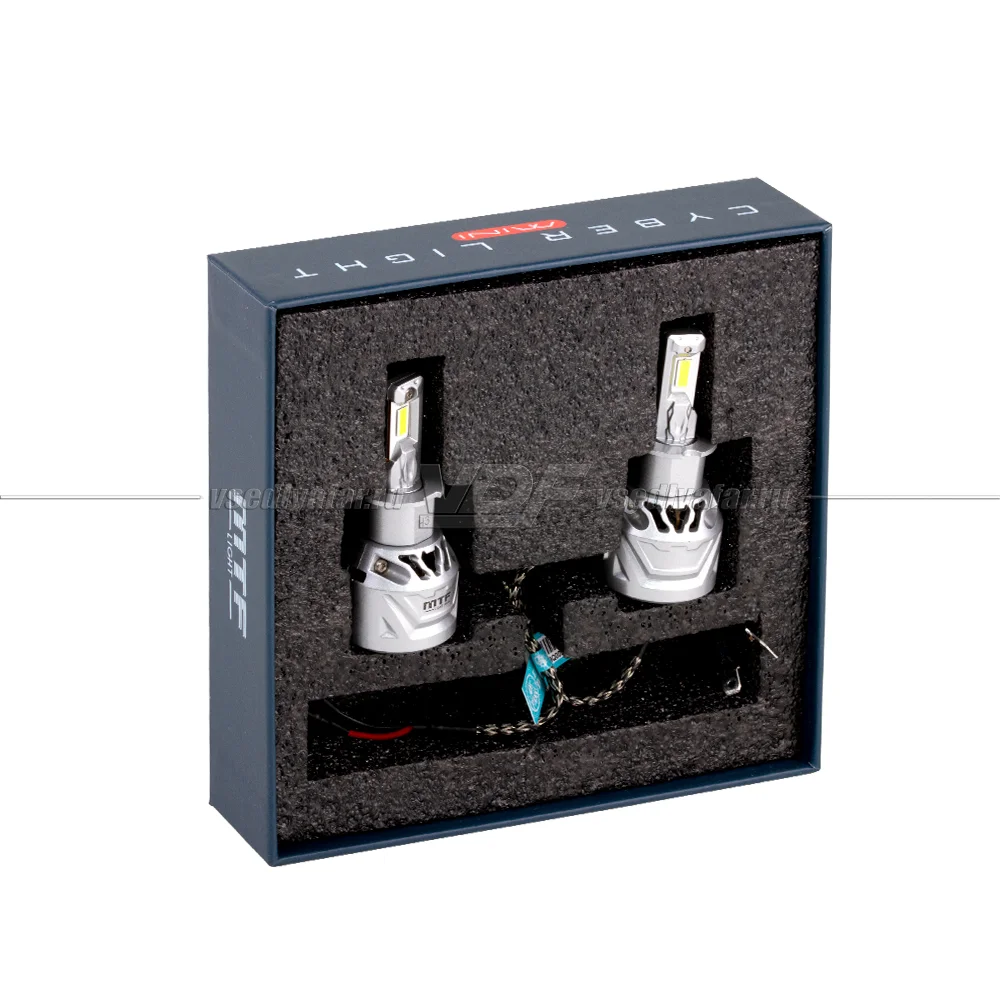 Светодиодные лампы MTF Light Cyber Light Mini H3 6000K 12V, 40W, 2шт, CM03K6