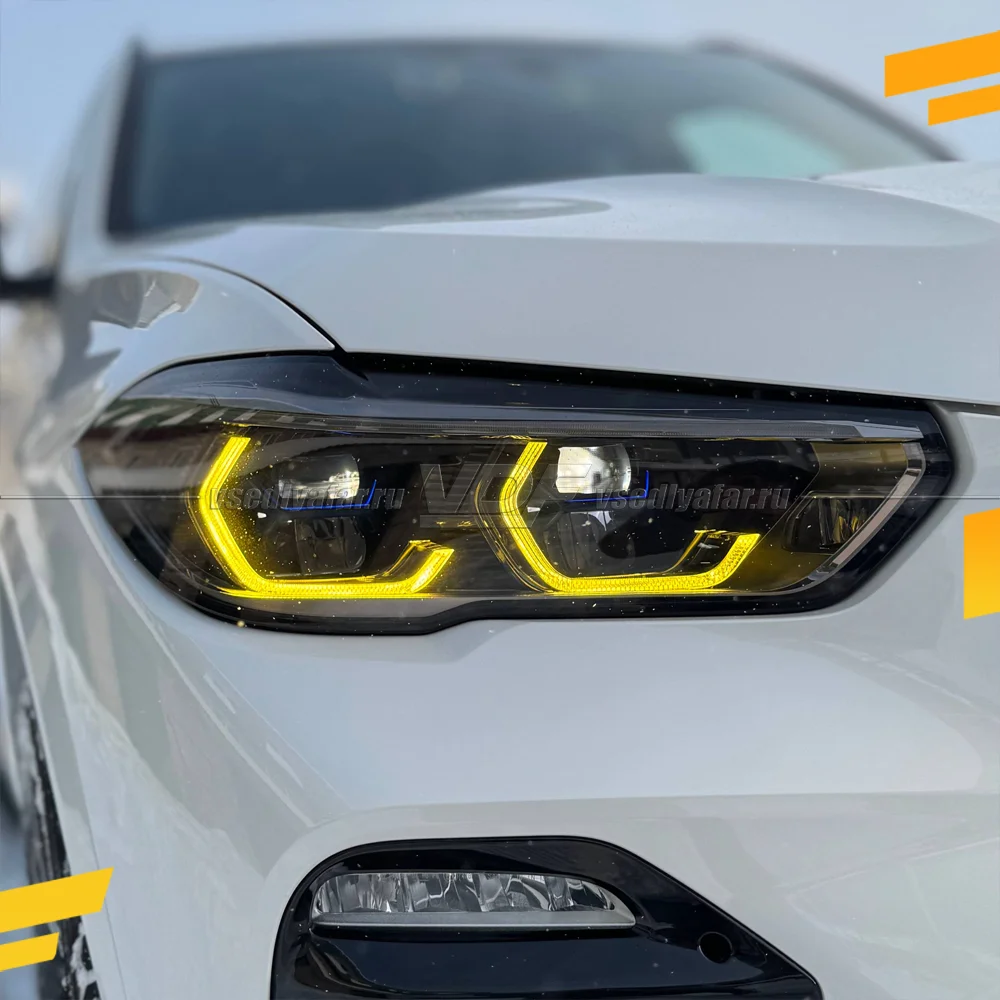 Комплект плат маркера BMW X5 G05 2018-2023 Лазер VDF-Light Цвет: Лимонный
