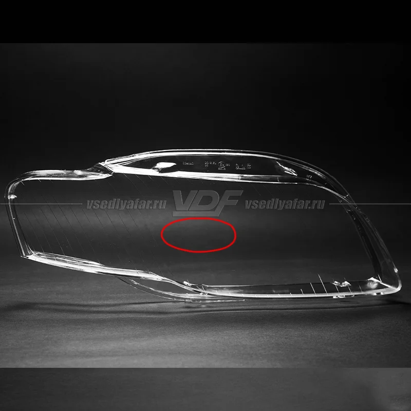 Уцененное стекло для фары Audi A4 B7 (2004-2009) Правое №2