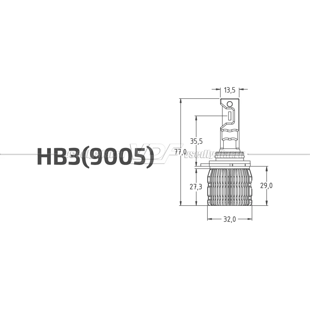 Светодиодные лампы MTF Light Active Night HB3 6000K 12V, 18W, 2шт, LANB3K6