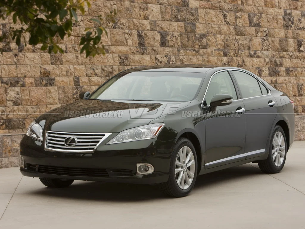 Стекло для фары Lexus ES XV40 (2009-2012) Левое