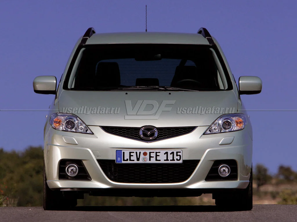 Стекло для фары Mazda 5 CR (2007-2011) Левое