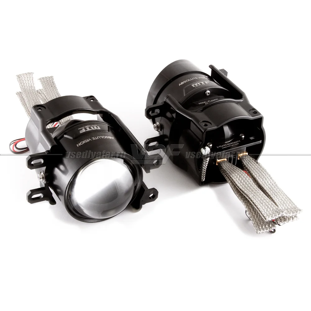 Бисветодиодные линзы в противотуманные фары MTF Light серия ABSOLUTE VISION 5500К Toyota/Lexus FL44K55T