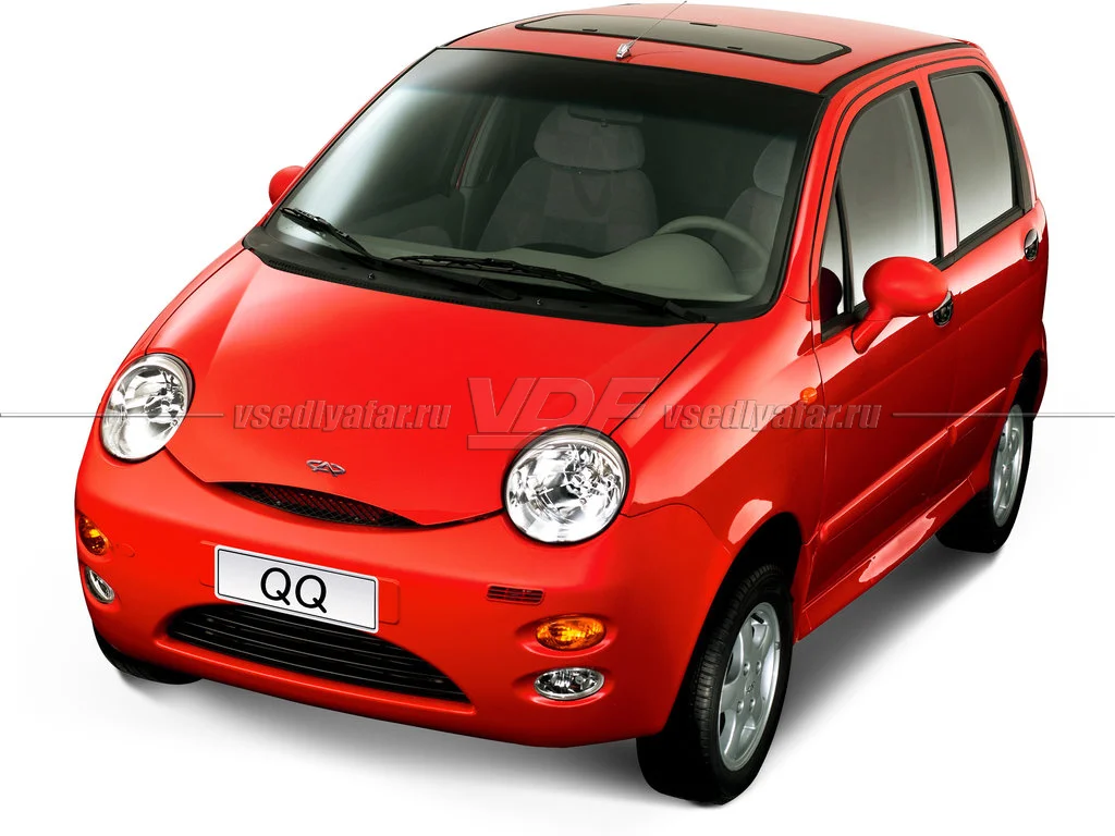 Стекло для фары Chery Sweet QQ (2005-2013) Левое