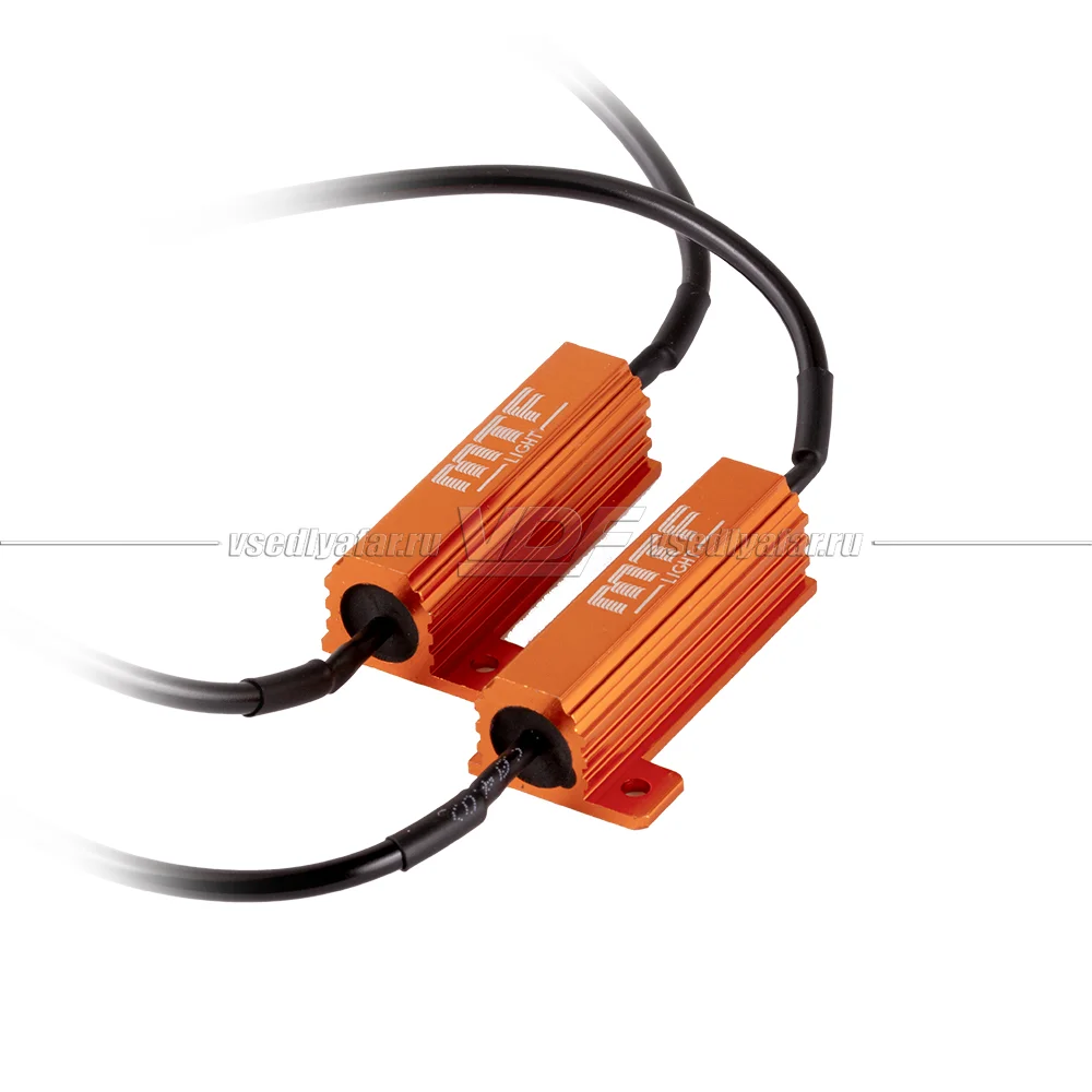 Обманки бортового компьютера MTF Light 20W для светодиодных автоламп, 2шт, CAN20WT