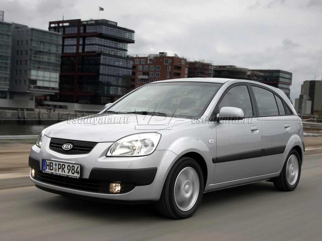 Стекло для фары KIA Rio II (2005-2011) Правое