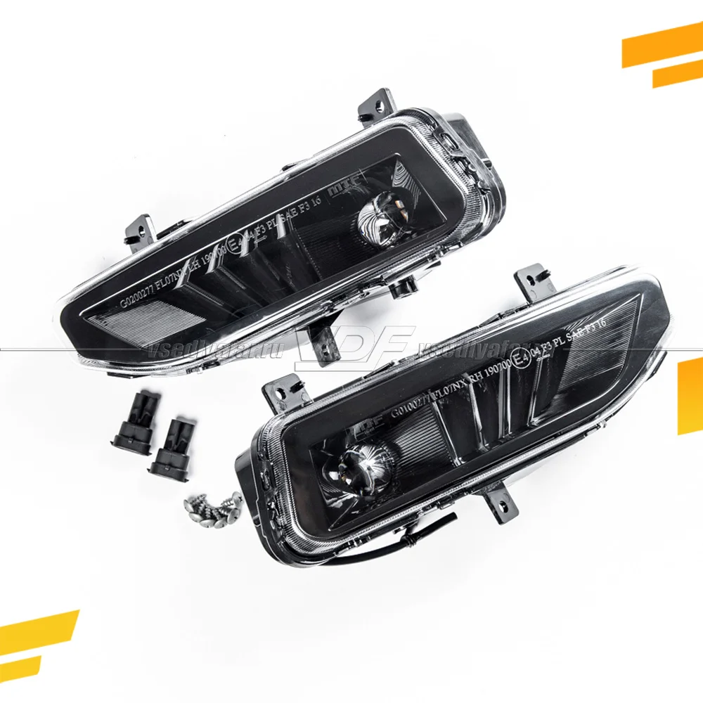 Светодиодные противотуманные фары MTF Nissan X-TRAIL, QASHQAI (black) FL07NX 
