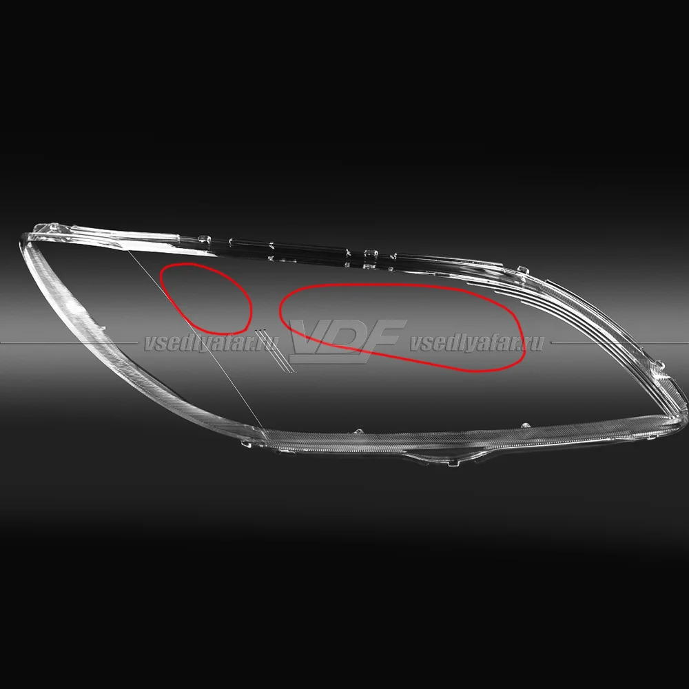 Уцененное стекло для фары Mazda 3 Bk (2003-2009) Седан Правое №12