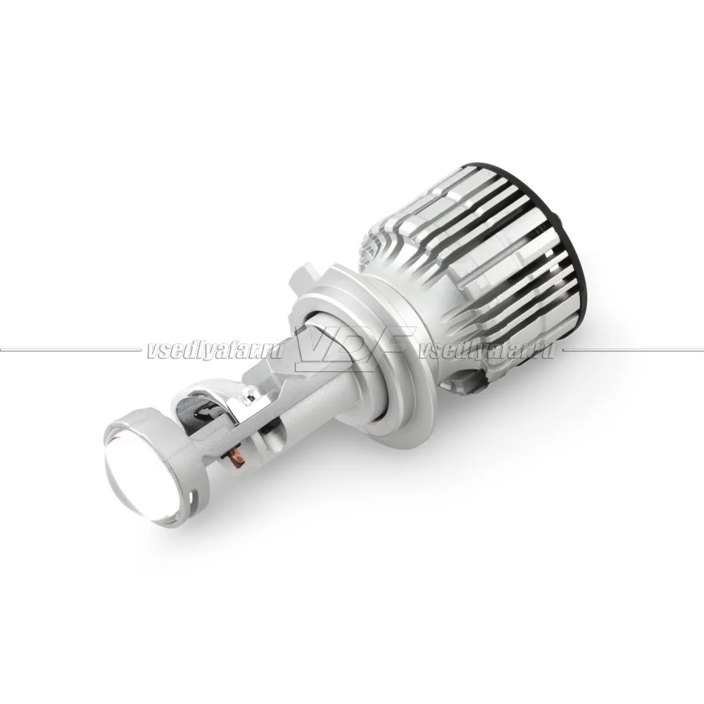 Светодиодные линзы MTF LIGHT MINILENS H7, 12/24V, 55W, 6000K (комплект 2 шт) MLH7K5