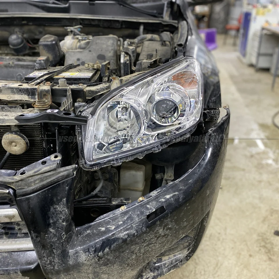 Стекло для фары Toyota RAV 4 III (2008-2010) Рестайлинг Левое