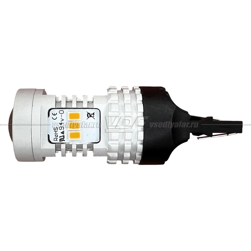 Светодиодная лампа 7440-3020-14SMD (оранжевый), 14W