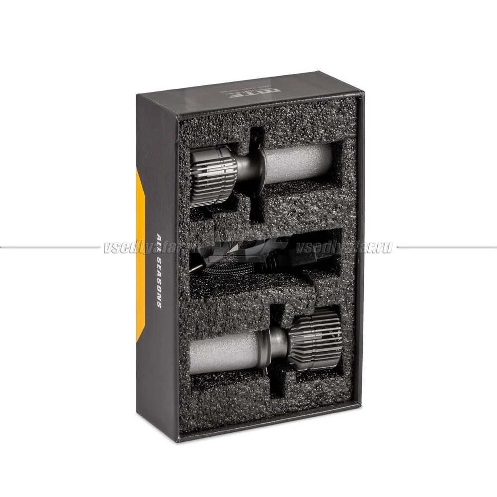Светодиодные лампы MTF Light ALL SEASONS H7/H18 3000K 12V, 30W, 2шт, DV07K3