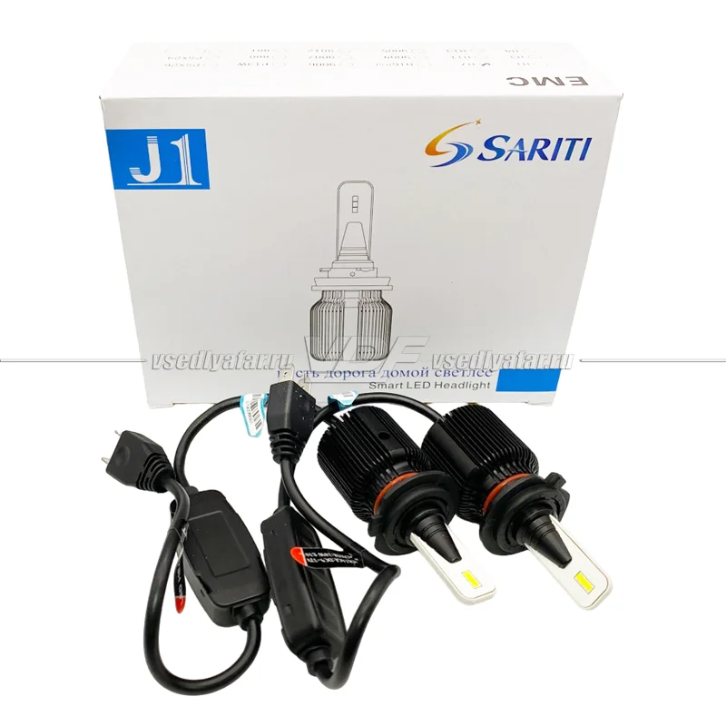 Светодиодные лампы Sariti J1 Цоколь H7 6000K 