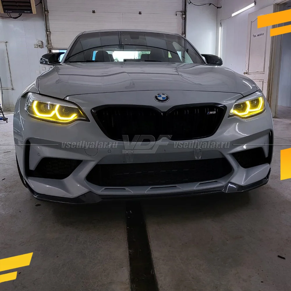 Комплект плат маркера BMW 2 F22-F87 2014-2017 Лимонный