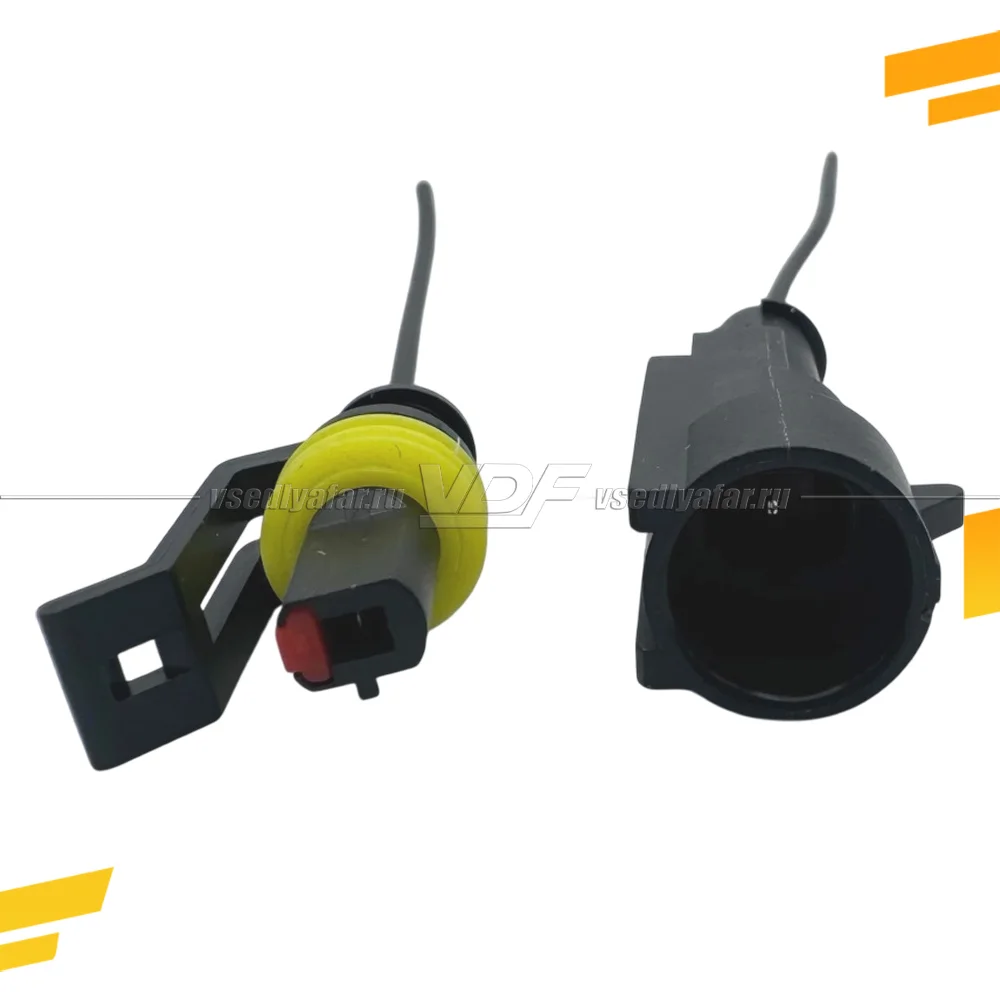 Разъем 1pin AMP SuperSeal 1.5 с проводом