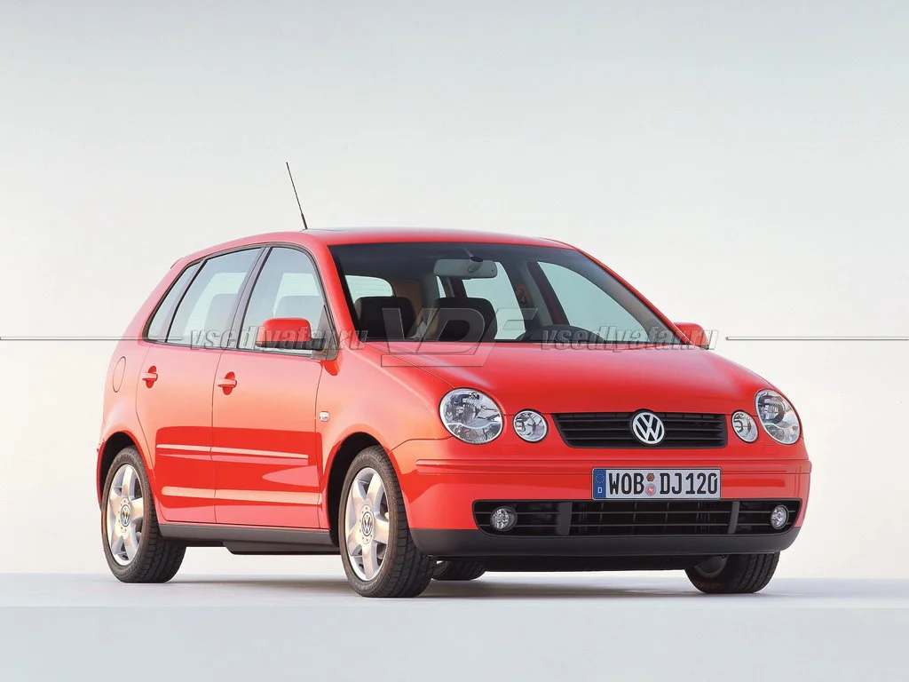 Стекло для фары Volkswagen Polo Mk4 (2001-2005) Правое