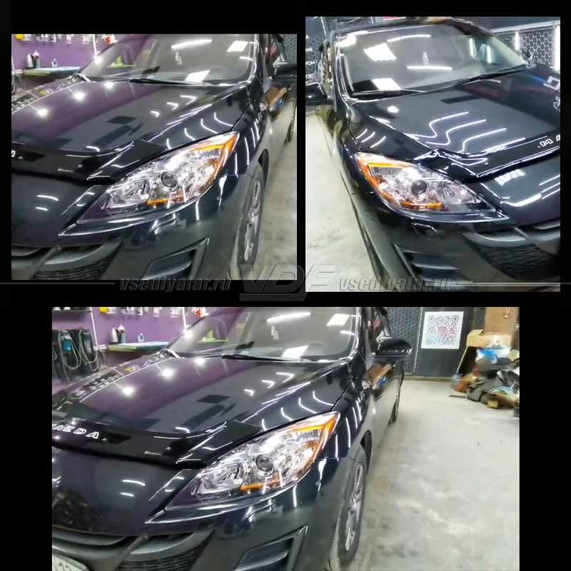 Стекло для фары Mazda 3 BL (2009-2013) Левое