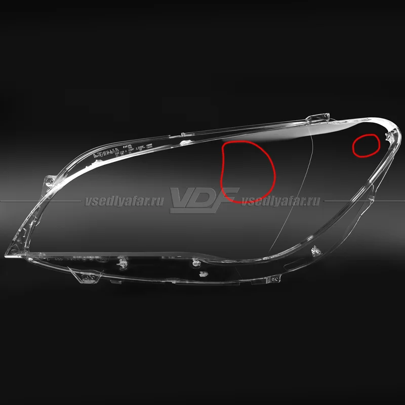 Уцененное стекло для фары BMW 7 F01 / F02 / F04 (2008-2015) Левое №3