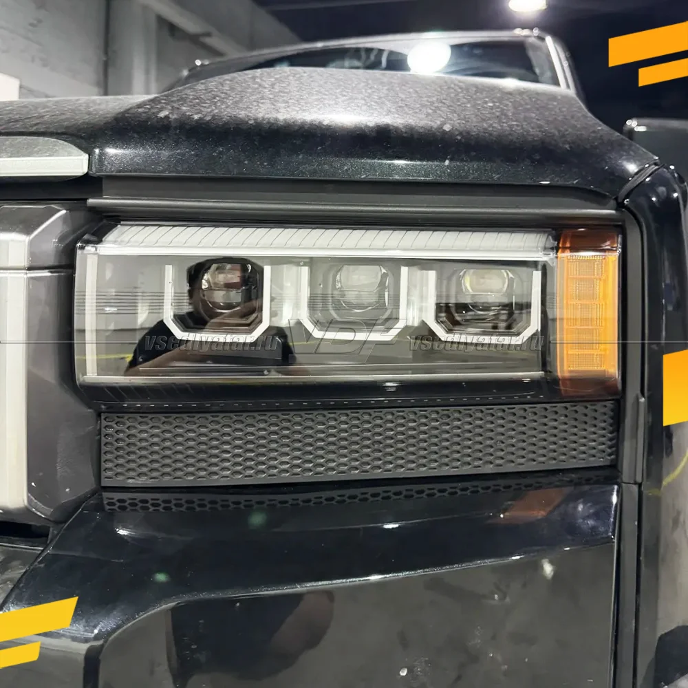 Комплект для установки линз в фары Toyota LC Prado 250 2023-2025 LED Рефлектор