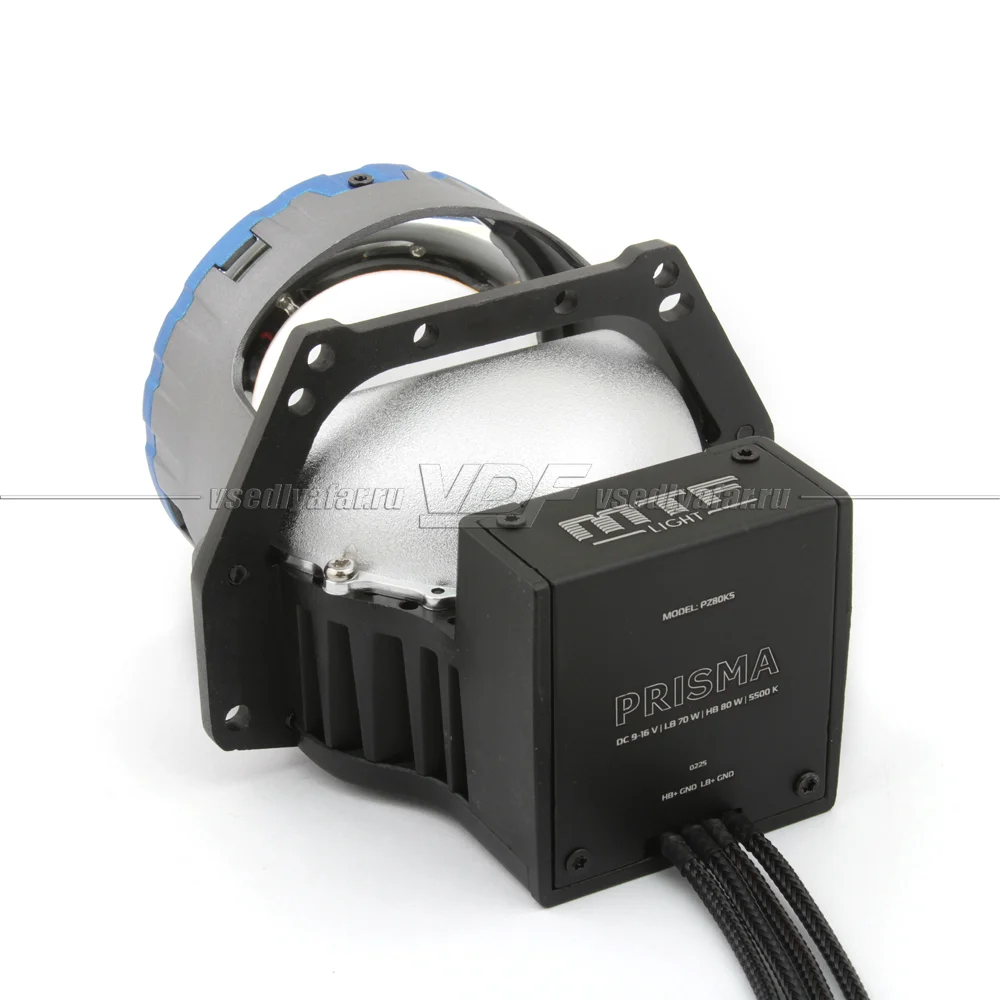 Светодиодные линзы MTF Light PRISMA 3 5500K Bi-Led (комплект 2 шт) PZ80K5