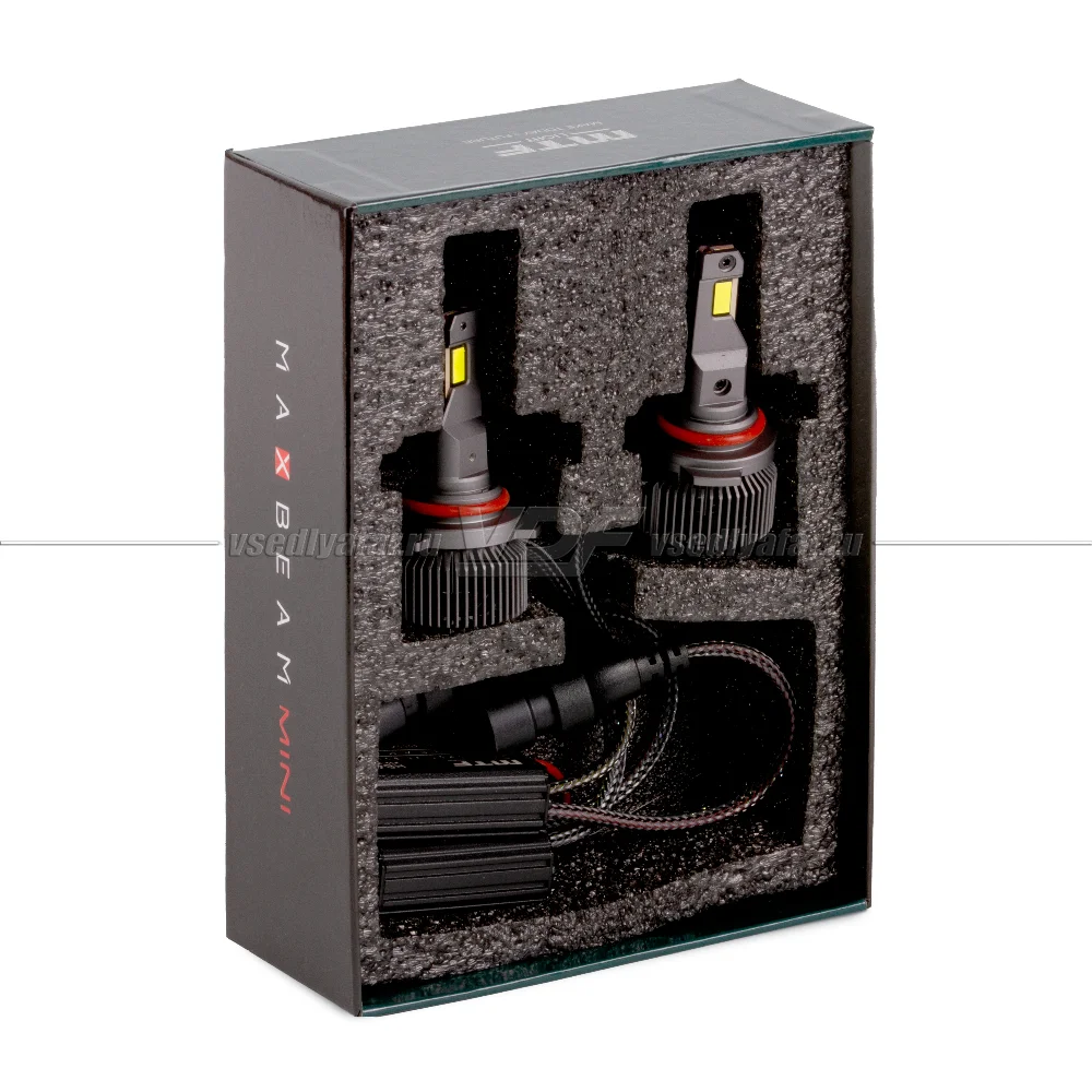 Светодиодные лампы MTF Light MaxBeam MINI HB4 6000K 12V, 45W, 2шт, MMB4K6
