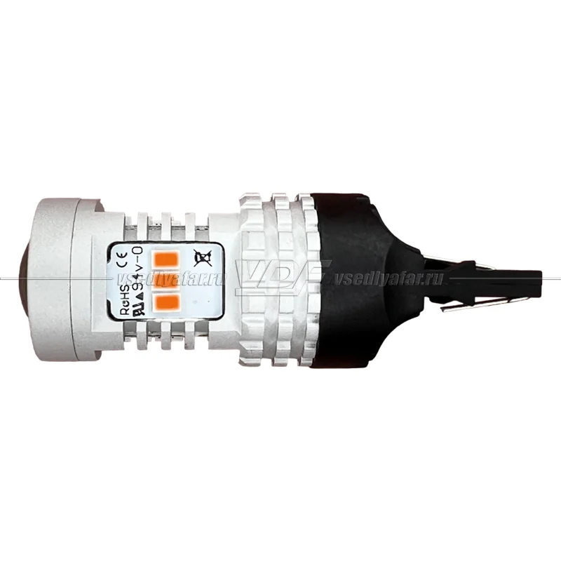 Светодиодная лампа 7440-3020-14SMD (красный), 14W