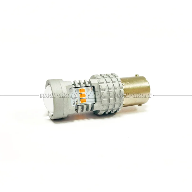 Светодиодная лампа 1156-3020-14SMD, 14W (оранжевый)