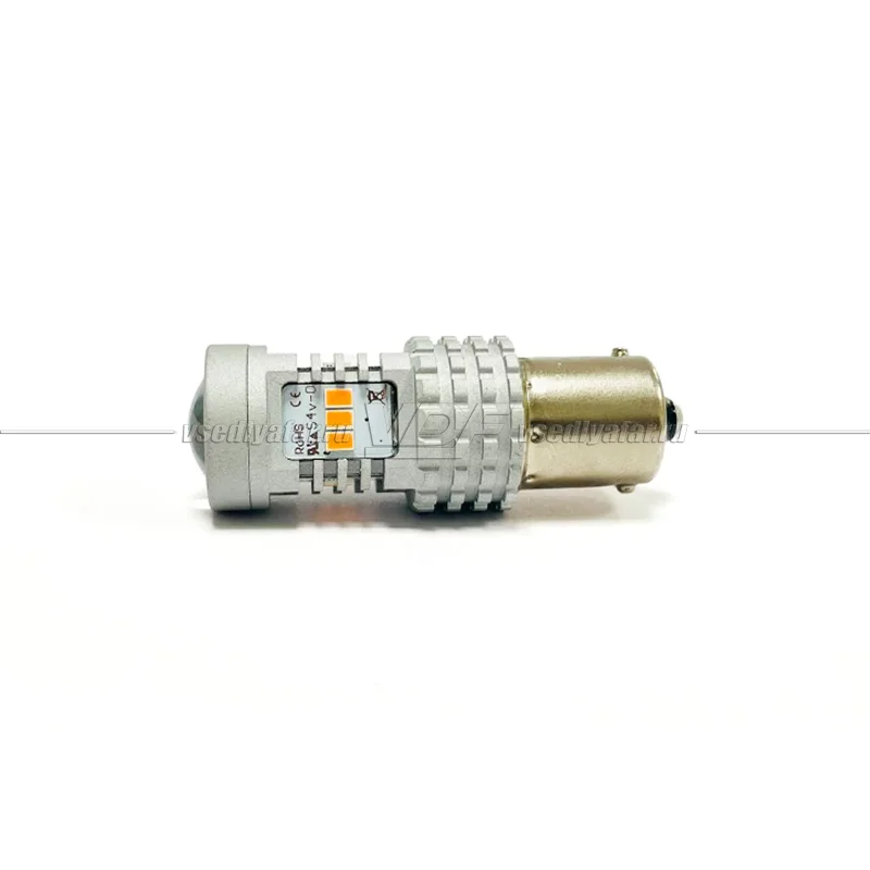 Светодиодная лампа 1156-3020-14SMD, 14W (оранжевый)