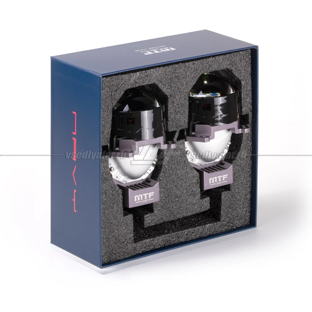 Светодиодные линзы MTF Light NAVI 6000K Bi-Led (комплект 2 шт) HN61K6
