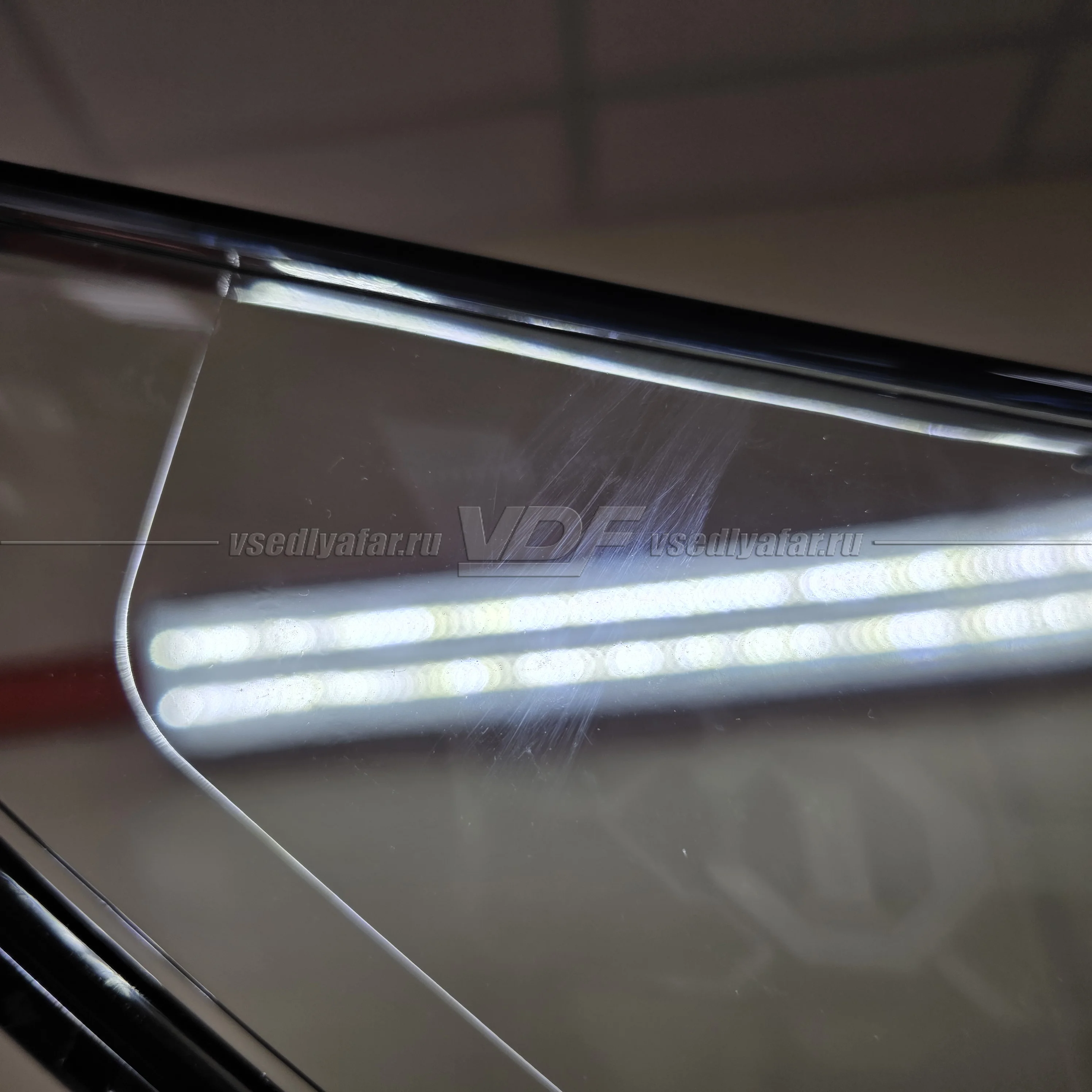 Уцененное стекло для фары Hyundai Sonata DN (2019-2022) Правое №1
