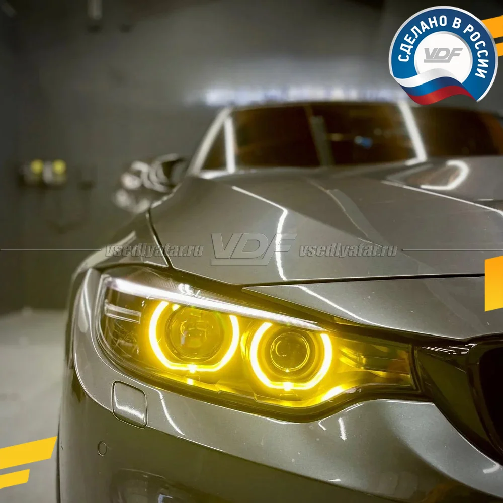 Комплект плат маркера BMW M3 F80 2013-2019 Ксенон VDF-Light Цвет: Лимонный