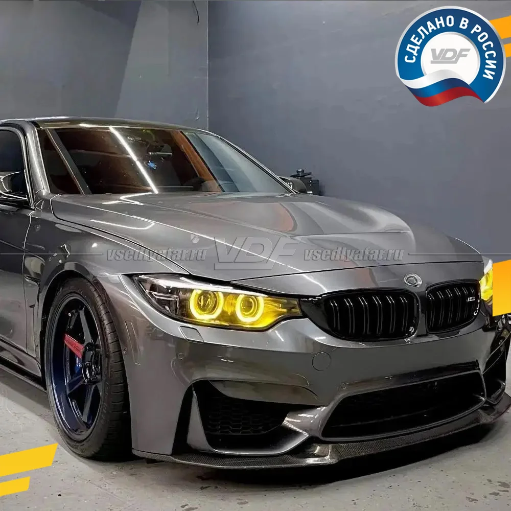 Комплект плат маркера BMW M3 F80 2013-2019 Ксенон VDF-Light Цвет: Лимонный