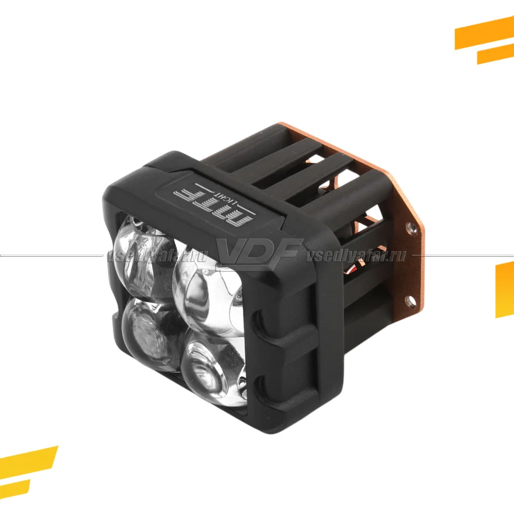 Светодиодные линзы MTF Light QUADRIX Mini Дальний-Габарит