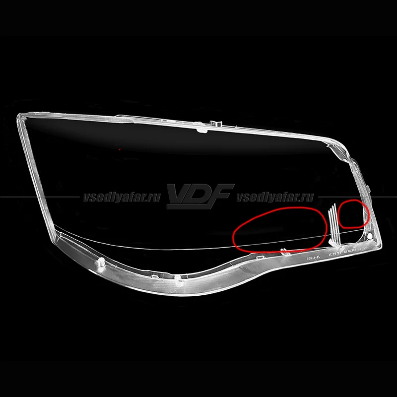Уцененное стекло для фары Dodge Grand Caravan (2010-2023) Правое №1