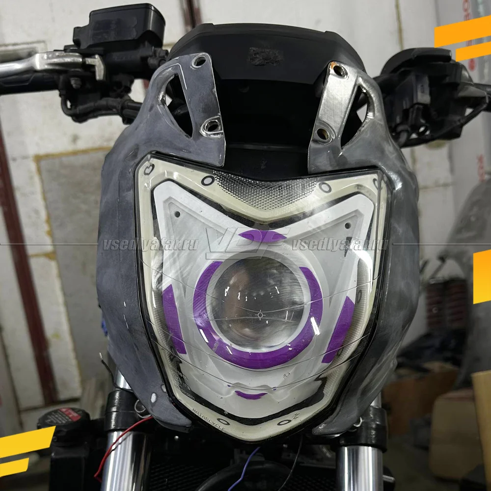 3D Набор для установки линз в фары Honda NC750/CTX700 2013-2016 Тип 2