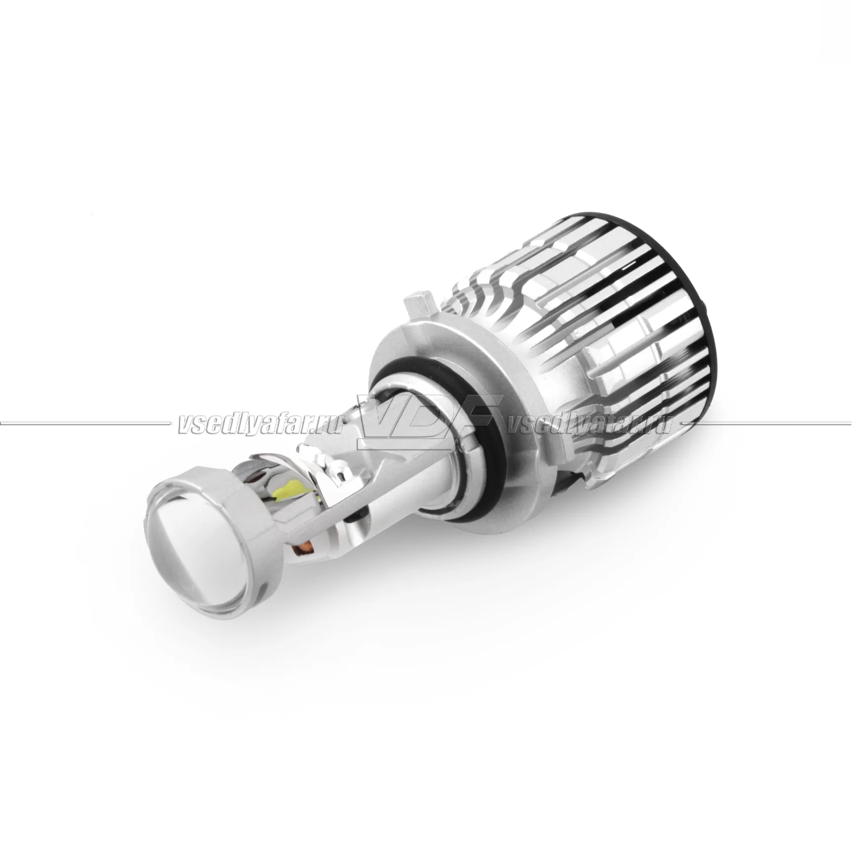 Светодиодные линзы MTF LIGHT MINILENS HB4(9006), 12/24V, 55W, 6000K (комплект 2 шт) MLB4K6