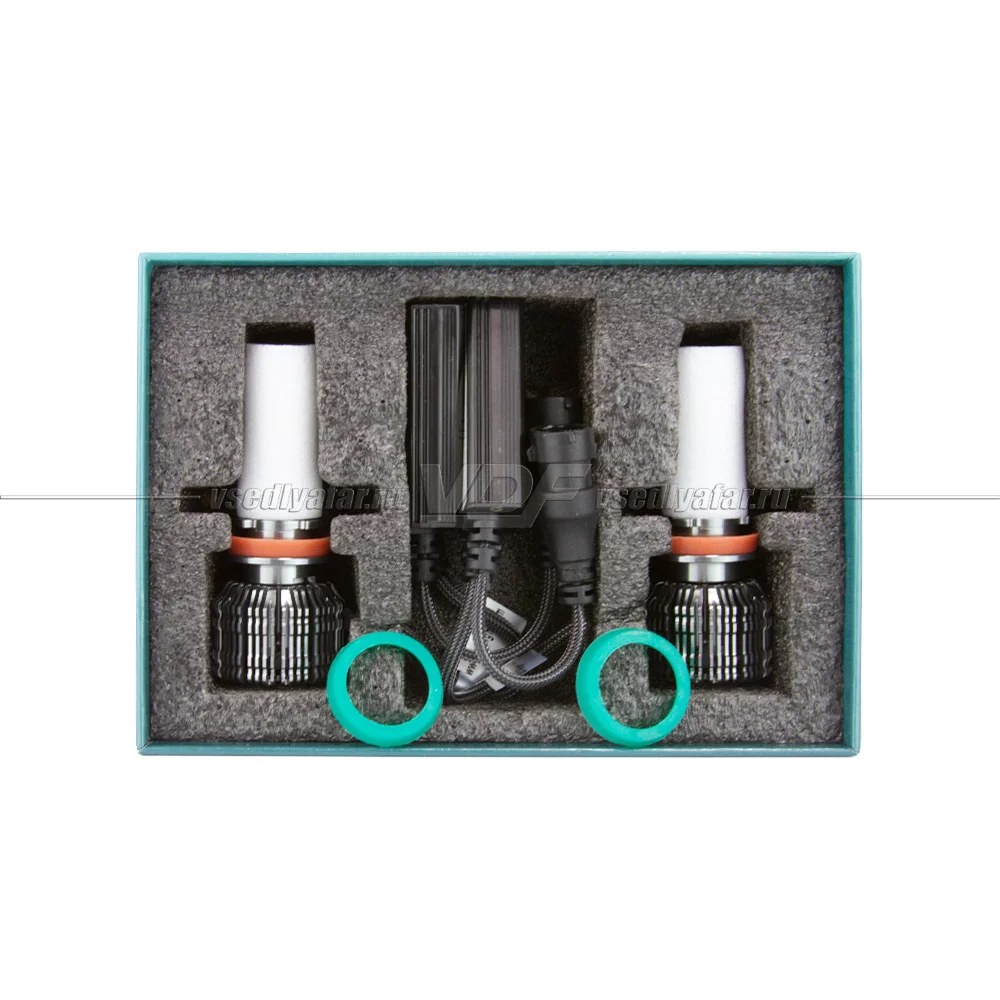 Светодиодные лампы MTF Light Cyber Light Pro H11/H9 6000K 12V, 65W, 2шт, CP011K6