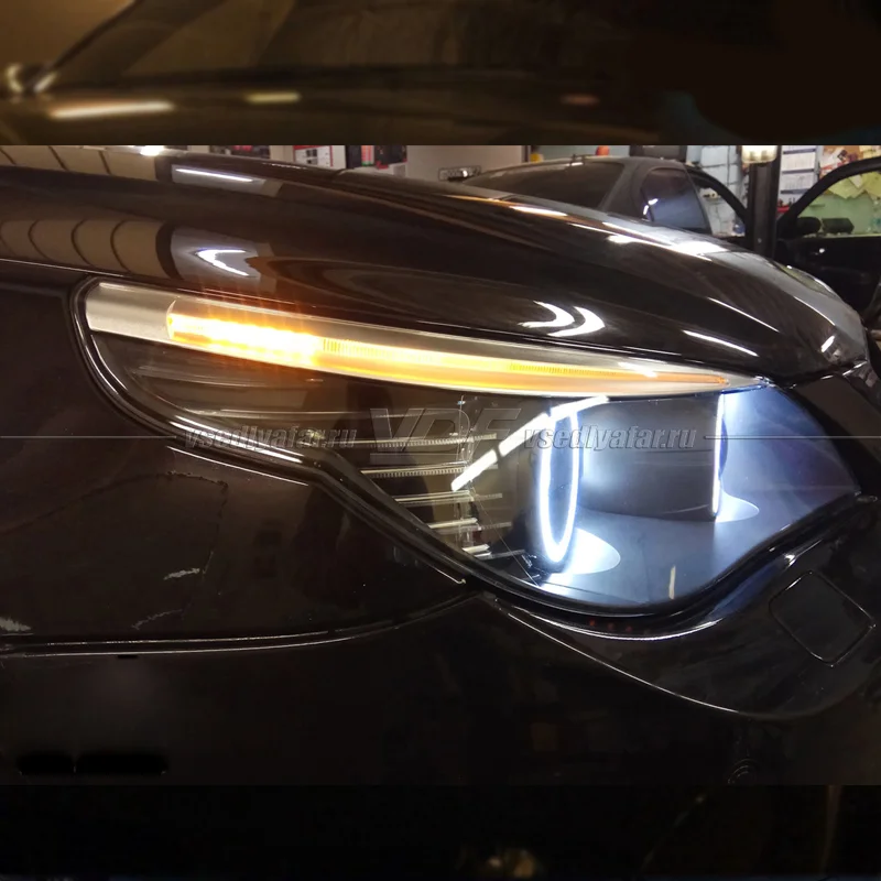 Светодиодные Ангельские глазки BMW 5 Е60 2007-2010 Цвет: Белый
