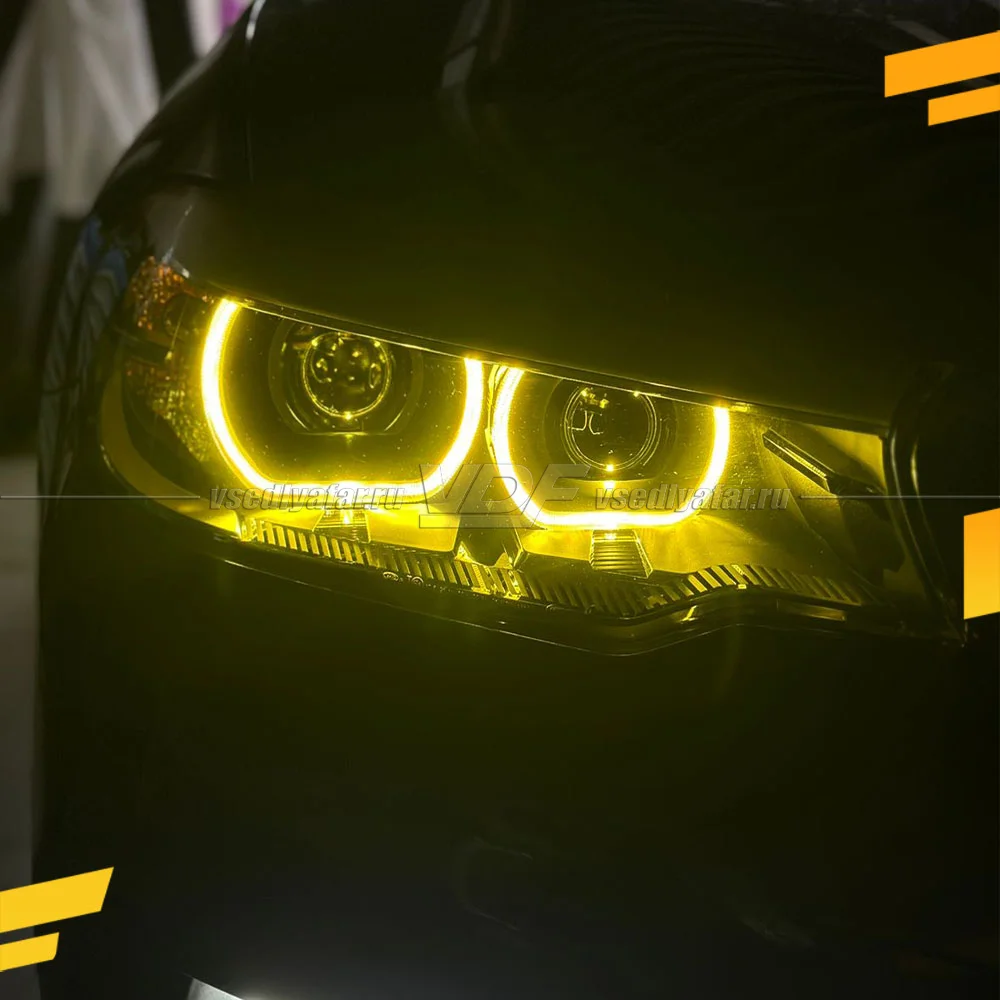 Комплект плат маркера BMW 5 G30/32/38 2016-2020 LED Цвет: Лимонный