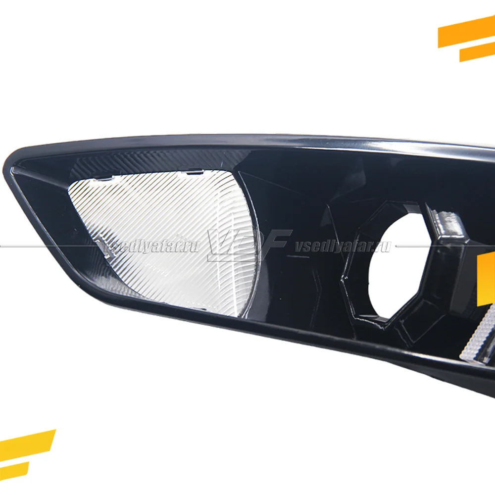 Комплект для установки линз в фары Ford Focus III 2014-2019 Черные